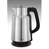 Kiwi KK-3334 Su Isıtıcı | 2.2L Paslanmaz &Ccedil;elik, 360&deg; Kablosuz, Gizli Rezistans