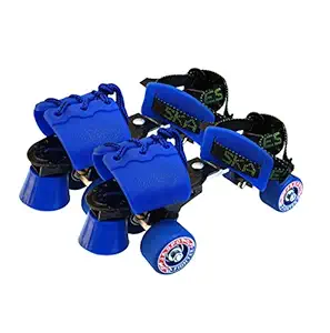 Jaspo Fighter Adjustable Rubber Wheel Skates for Senior