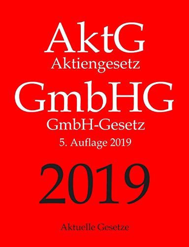 AktG | GmbHG, Aktiengesetz | GmbH-Gesetz, Aktuelle Gesetze