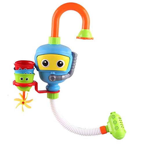 Preisvergleich Produktbild Ljourney Badewannenspielzeug Badezimmer Wasserspiel Springbrunnen Duschkopf Badespielzeug für Kinder