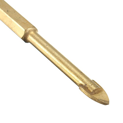 6pcs Carbide Glass Drill Fliesen- und Glasbohrer 4mm 5mm 6mm 8mm 10mm 12mm - 7