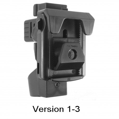 Taschenlampen Holster ESP LHU04 V1, verst. GÃ¼rtelklammer, 360Â° drehbar - 4