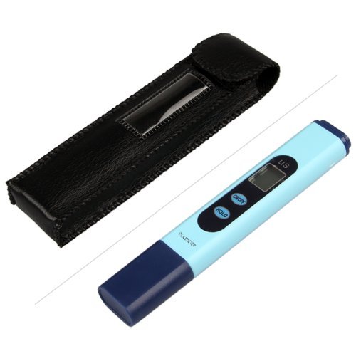 COLEMETER Digital LCD EC Leitwertmessgerät zur Überprüfung der Wasserqualität Wassertester Tester Pen 0-9999 µs/cm - 4