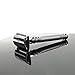 Jagen David ® D3 - Double Edge Razor with Stand - Safety Razor Fits All Double Edge Razor Blades unique Christmas gift for him (Silver)