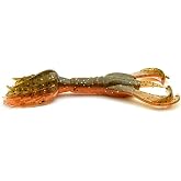 Keitech Hyper Spider 3.2" #520T Green Pumpkin Orange Gold Silikon Yem