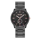 letter54 Swatch Uhren Damen Herren Uhren Angebote Outdoor Uhr Automatik Fitness Watch Fashion Armband Fitness Rund Yolako Luxury Business Steel Strip Für Herren Mit Einfachem Spiegel Quarz Uhr