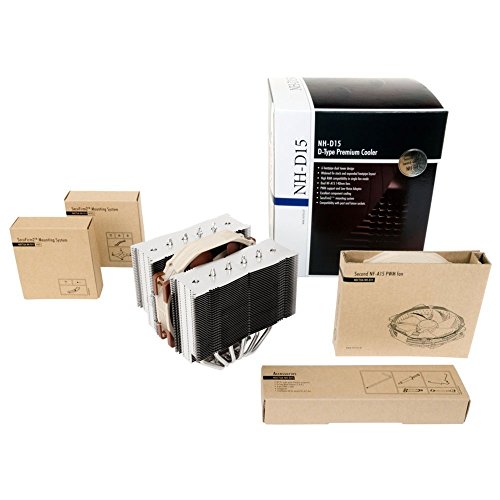 Noctua NH-D15 - Ventilador de CPU  di  metro del Ventilador  14 cm   marr  n