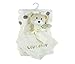 First Steps Soft Fleece Baby Blanket and Comfort Blanket Toy Set