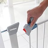 Munchkin Shure Shut Axis Türschutzgitter mit Druckbefestigung ohne zu Bohren-Weiss-Verstellbreite 76cm bis 82cm, maximum 117cm mit Verlängerung - 4