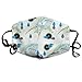 Produktbild RetroShark Anti Dust Mask Anti Pollution Washable Reusable Mouth Masks