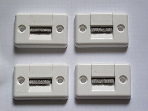 4x Gurtdurchführung maxi bis 23 mm Gurtbreite -4 Stück zweiteilig – kein Gurtausbau nötig - 2