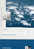 Image de Lambacher Schweizer - Ausgabe Nordrhein-Westfalen - Neubearbeitung / Lösungen 8. Schuljahr