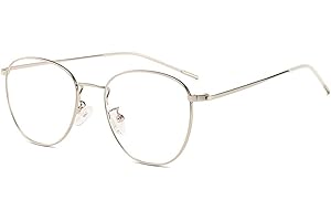 DAUCO Blaulichtfilter Brille Damen Herren Metall Frame Retro Blockieren Blaulicht Gaming brille Computerbrille