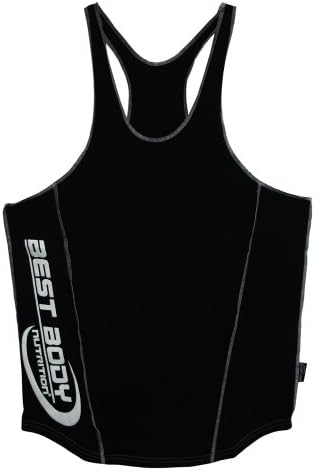 Best Body Nutrition Mens Muscle Tank Top - L, Black