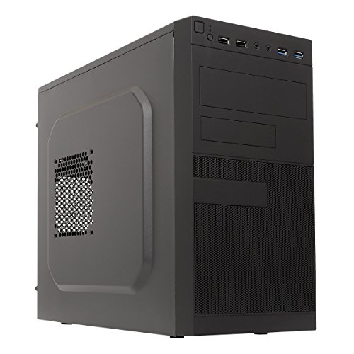 UNYKAch Mill Torre 500W Negro Carcasa de Ordenador - Caja de Ordenador  Torre  PC  SGCC  Micro-ATX Mini-ITX  Negro  0 5 mm 