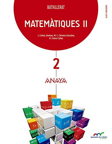 Matemàtiques II (Aprendre és créixer en connexió)