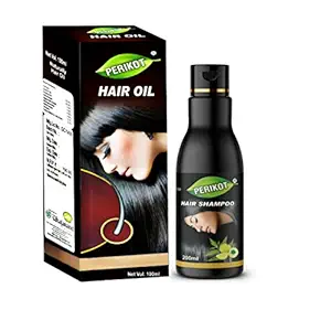 Perikot ayurvedic hair oil an shampoo