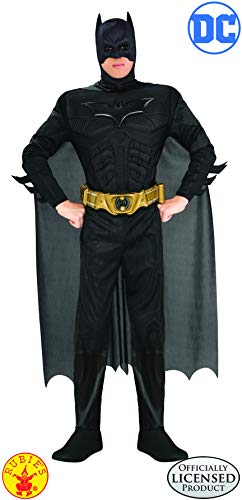 Rubie's 880671, Disfraz de Batman para hombre, Negro, L