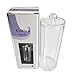 Acrylic Househould Holder Box Cotton Q-Tips Swabs Stick Makeup Storage Box