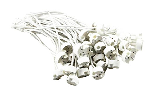 Generic MR16 12V Low Voltage Lampholders Wire Connector Sockets , Pack of 10 pcs