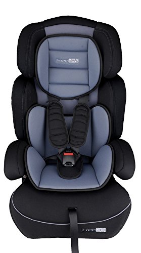 BabyGo Freemove Autositz 9-36 KG grau Gruppe I/II/III
