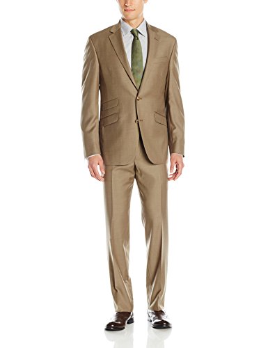 slim fit dress slacks Shop Slim-Fit Stretch Twill Dress Pant – Natural main image 0