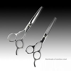 2pcs Professional Clipper Hair Cut Cutting Barber Salon Hair Cutting Scissors Shears Hairdressing Set - Image 9