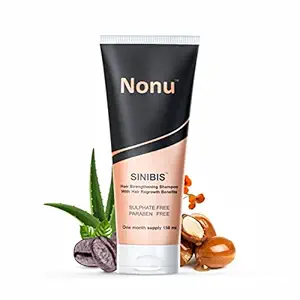 Nonu Hair Care Shampoo | Unisex | 100% Natural, Paraben and Sulphate Free | Saloon Grade