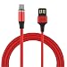 Produktbild Naroote Schnellladekabel, 1 m magnetisches Datenkabel, USB-Ladekabel(for iPhone-rot)