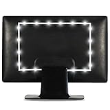 WOHLFÜHLATMOSPHÄRE: Die TV-Hintergrundbeleuchtung erzeugt ein stimmungsvolles Licht mit Heim-Kino-Qualität. Es optimiert die Farbintensität für einen stärkeren Farbkontrast. Die Bilder wirken scharf und dynamisch.