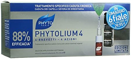 Phyto Phytolium 4 Intensive Treatment Hair Fall Men Box Special 12 + 6 Vials
