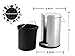 King International 100% Stainless Steel Plain Pedal Dustbin with Plastic Bucket| Home & Office Use| Garbage Bin| 7 litre (8x12)(Lifetime Warranty*MADE IN INDIA) RS.799.00