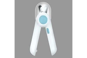 YATOSEEN Dog Nail Clippers with Light, Cat Claw Clippers to Avoid Over-Cutting Pet Nail Trimmer with Nail File and Safety Guard & Lock Professional Pet Nail Cutters for Rabbits Little Pig Birds