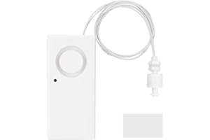 LEAPITURE Water Detector, Water Sensor Wireless Water Leak Detector Sound Alarm Sensor with Float Home Water Leak Sensor for Fish Tank Water Purifier