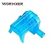 Produktbild WORKER Transparent Blau Top Schiene Adapter Basis für Nerf Stryfe ABS Kunststoff Modifizierte Spielzeugpistole Zubehör Liefert