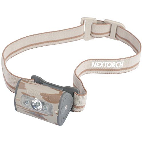 Preisvergleich Produktbild NEXTORCH TrekStar 220 Lumen LED Stirnlampe Camouflage