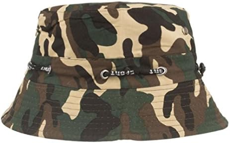 Sonnena Hats Adjustable Cap Camouflage Boonie Hats Nepalese Cap Army Mens Fisherman Hat