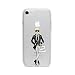 Produktbild licaso Apple iPhone 8 Handyhülle Smartphone Apple Case aus TPU mit Karl Who Print Motiv Slim Design Transparent Cover Schutz Hülle Protector Soft Aufdruck Lustig Funny Druck