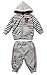 Schnizler Baby Girls' Long Sleeve Tracksuit Grey Grau (original 900) 0-3 Months(manufacturer size:62)