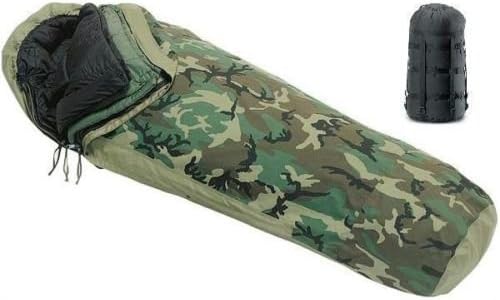 Tennier Industries Us Military -30 Degree Rating Mummy Style Sleeping Bag by Tennier Industries