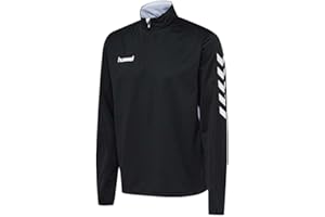 hummel Essential Half Zip Sweat Sudadera Rojo 100% poliéster Uni_Kids Talla 6 Unisex niños