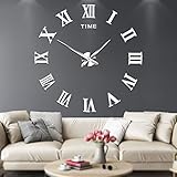STILVOLLE LOOK CLOCK - Acrylspiegeloberfläche und 3D-Effekt lassen Ihr Zimmer luxuriös aussehen - eine perfekte Art Clock-Dekoration für Ihr Zuhause oder Ihr Büro