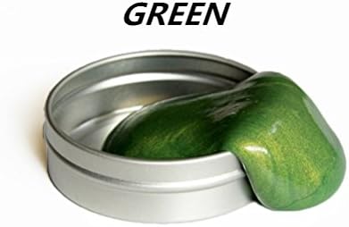 Magnetic Creative Toy,Magnetic Slime Magnetic Putty Playdough for Boys, Girls, Children's Prizes (green)