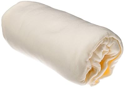 Easy dort Drap Housse, 100% Coton Issu de l'agriculture Biologique, Ecru, 90x190/200