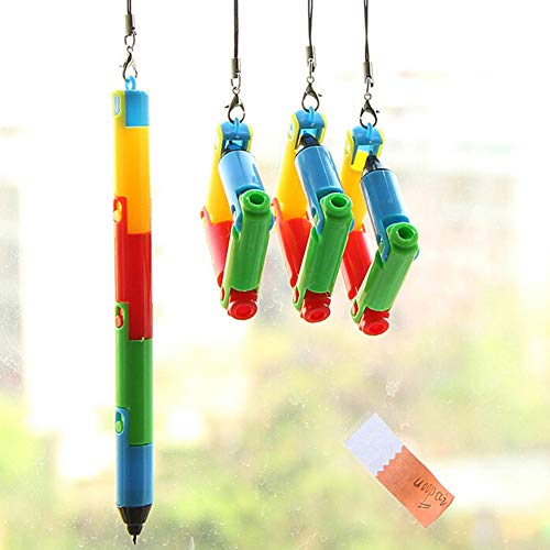 Neinei - Bolígrafo plegable, diseño de dibujos animados, Kawaii, color mixture 17cm