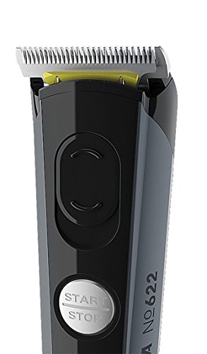 CARRERA 622 Haarschneider & Haartrimmer mit Aufsatz 4 – 19 | 21 – 36 mm Feineinstellung 0,8 | 1,2 | 1,6 | 2,0 mm Haarschneidemaschine mit Akku Netzbetrieb - 2