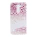 Produktbild Lonchee LG G Stylo 2 LS775 Hülle,Bunte Muster Weich TPU Handy Hülle Durchsichtig Transparent Etui Cover Case Protective Shell Soft Schutzhülle Telefon Kasten für LG G Stylo 2 LS775 – Diagonale Blume
