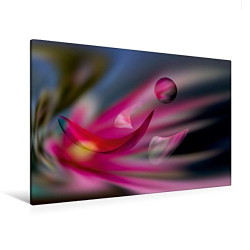 Premium Textil-Leinwand 120 cm x 80 cm quer, Schwebende Seelen | Wandbild, Bild auf Keilrahmen, Fertigbild auf echter Leinwand, Leinwanddruck (CALVENDO Kunst)