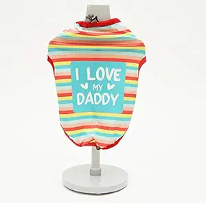 Heads Up For Tails I Love My Daddy Dog T-Shirt - XL