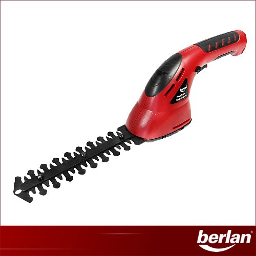 Berlan Akku Gras- + Heckenschere 2in1 BAGHS7.2-LI mit Stiel - 2